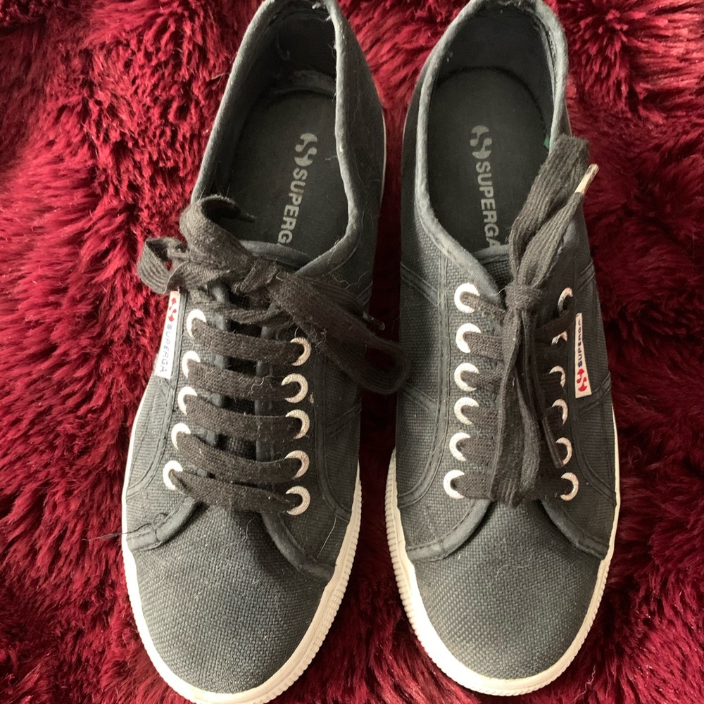 Supergas platform sneakers